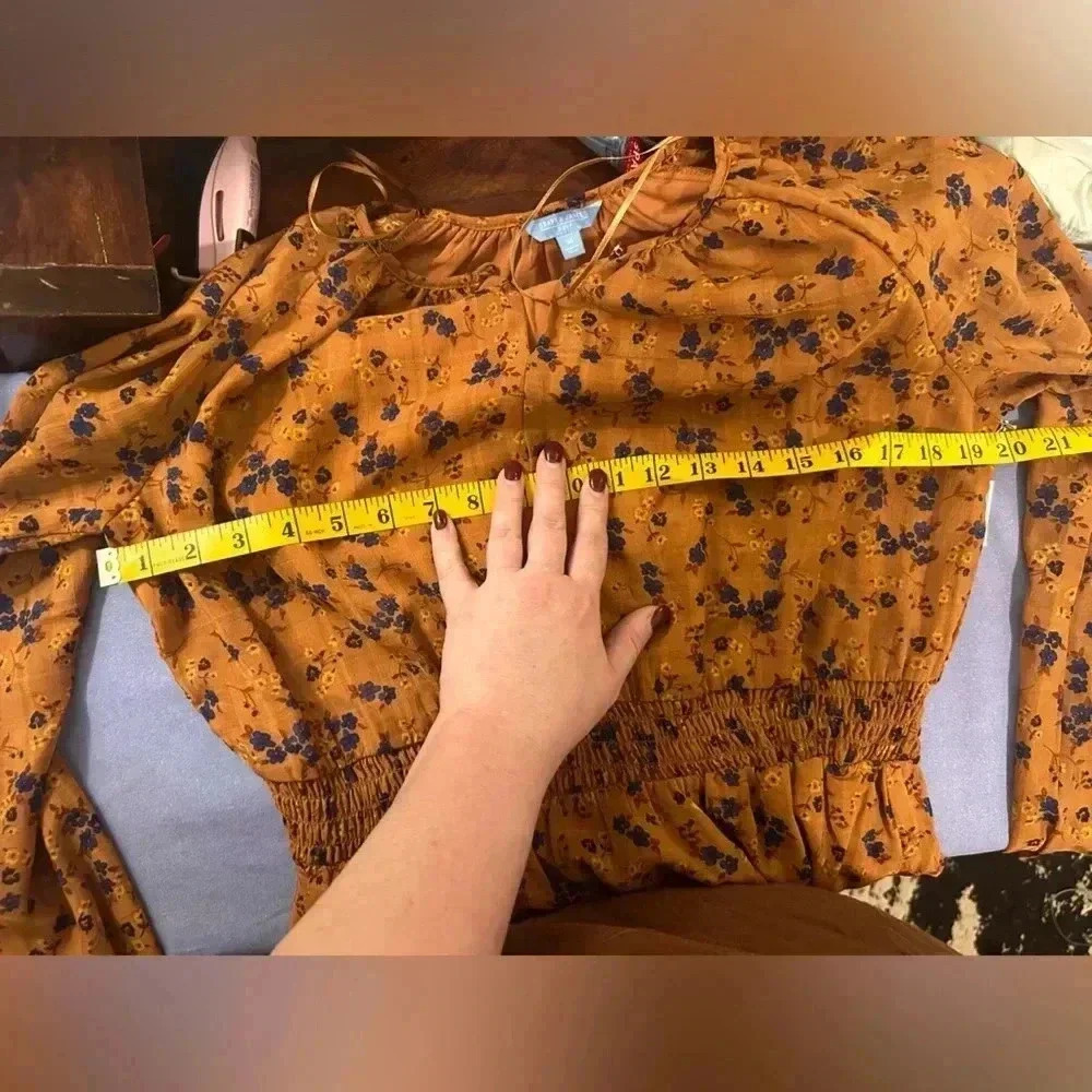 NWT Draper James Multicolored Midi Wrap Tiered Dr… - image 7